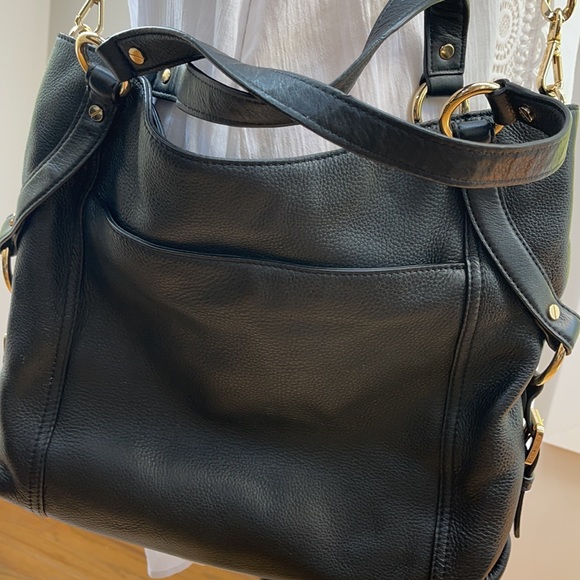 XL MICHAEL KORS PEBBLE GRAIN LEATHER HANDBAG | Preloved gently used - Picture 7 of 13